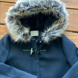 Girls Zara wool coat